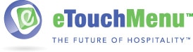 updated etouchmenu logo + tagline
